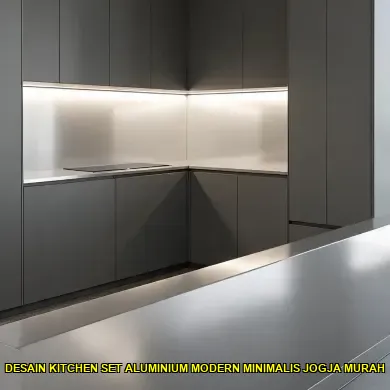 7 Tips Memilih Desain Kitchen Set Aluminium Modern di Jogja